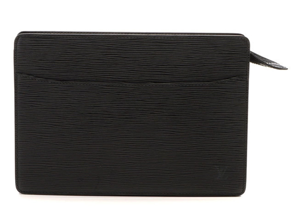 LOUIS VUITTON Pochette Homme Shoulder Bag Epi Noir Black